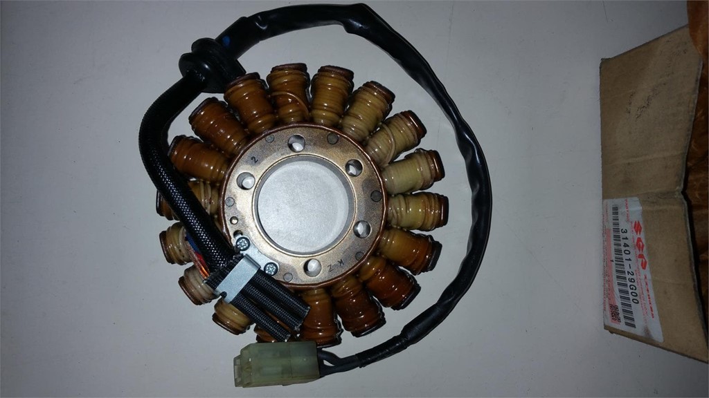 Foto 1 GSR 600 K8 STATOR ALTERNADOR